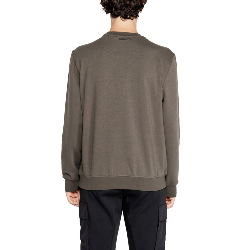 Antony Morato Green Cotton Sweater for Elevated Style