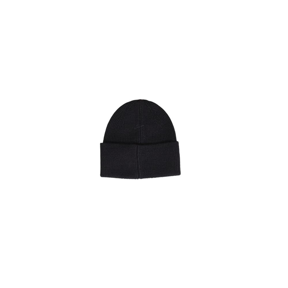Antony Morato Black Wool Hat for Elevated Style
