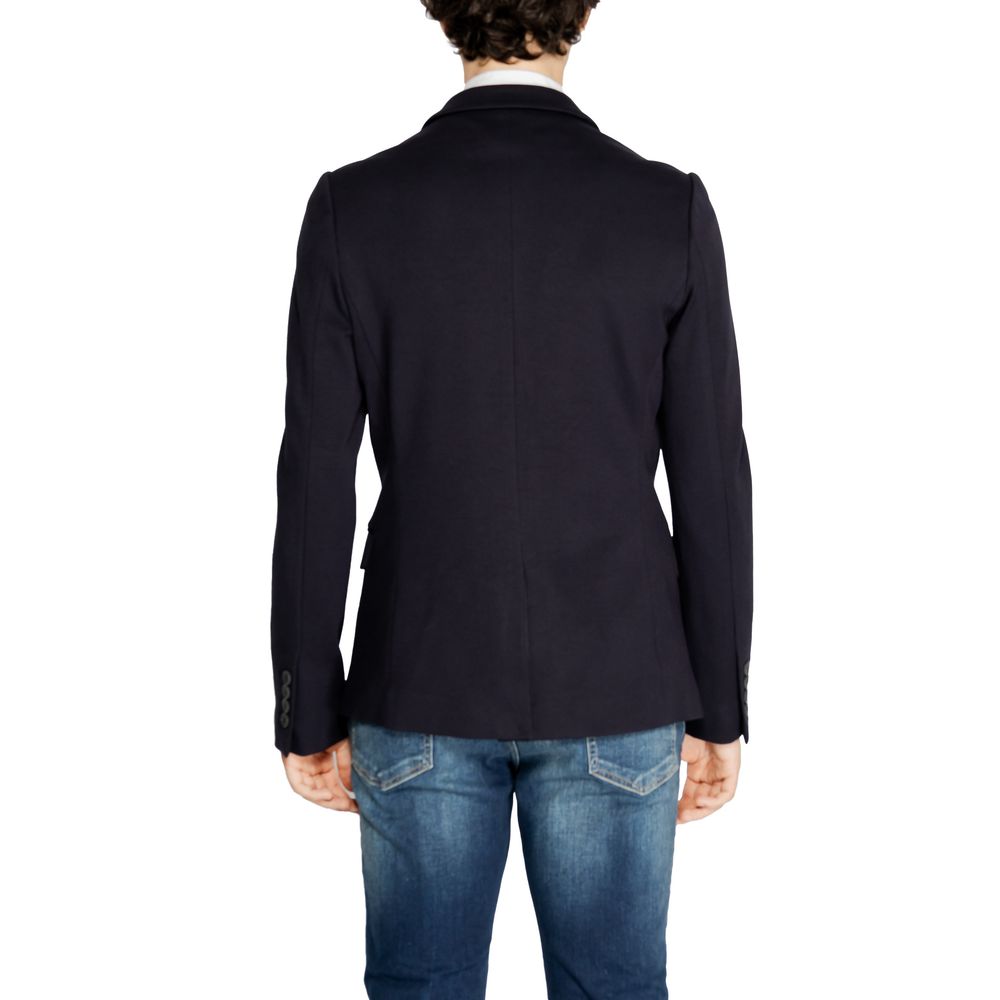 Antony Morato Blue Viscose Suit for Elevated Style