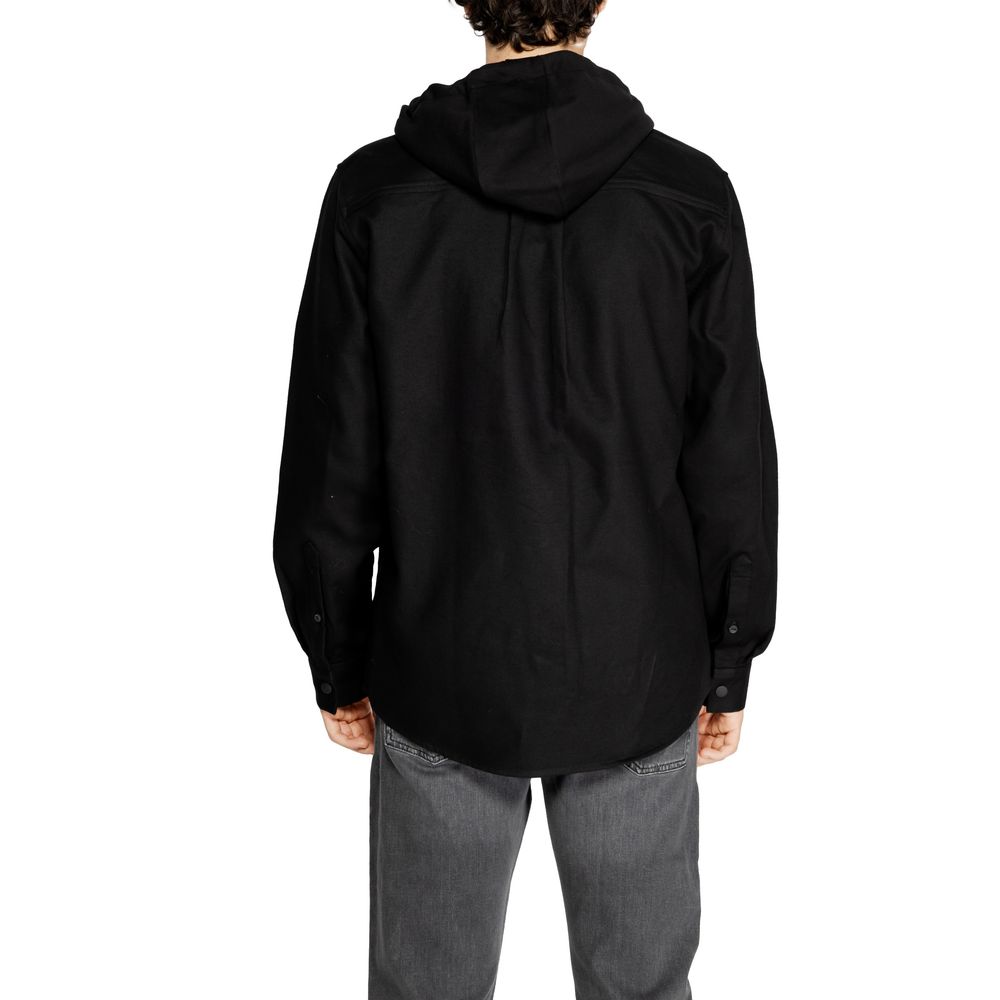 Antony Morato Black Cotton Shirt for Elevated Style