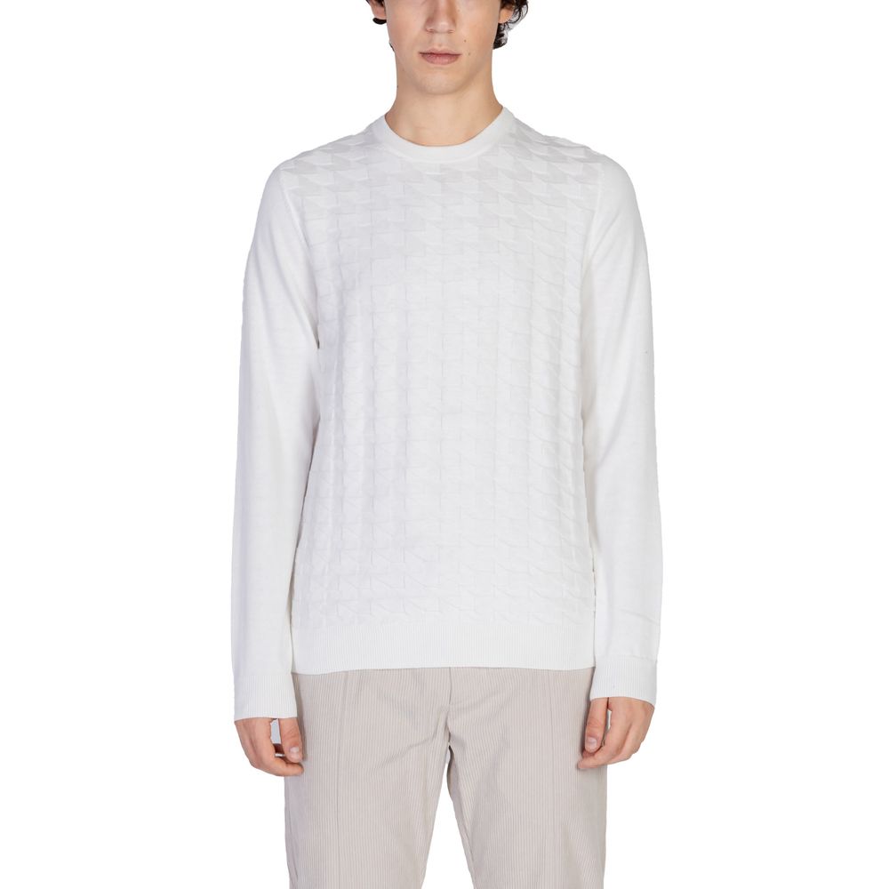 Antony Morato White Cotton T-Shirt for Elevated Style