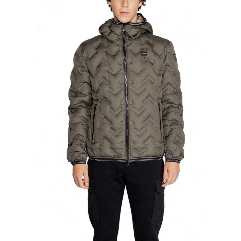 Blauer Green Polyethylene Jacket for Elevated Style