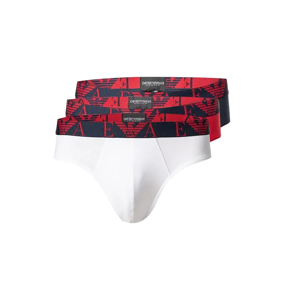 Emporio Armani Red Cotton Underwear Essentials Collection