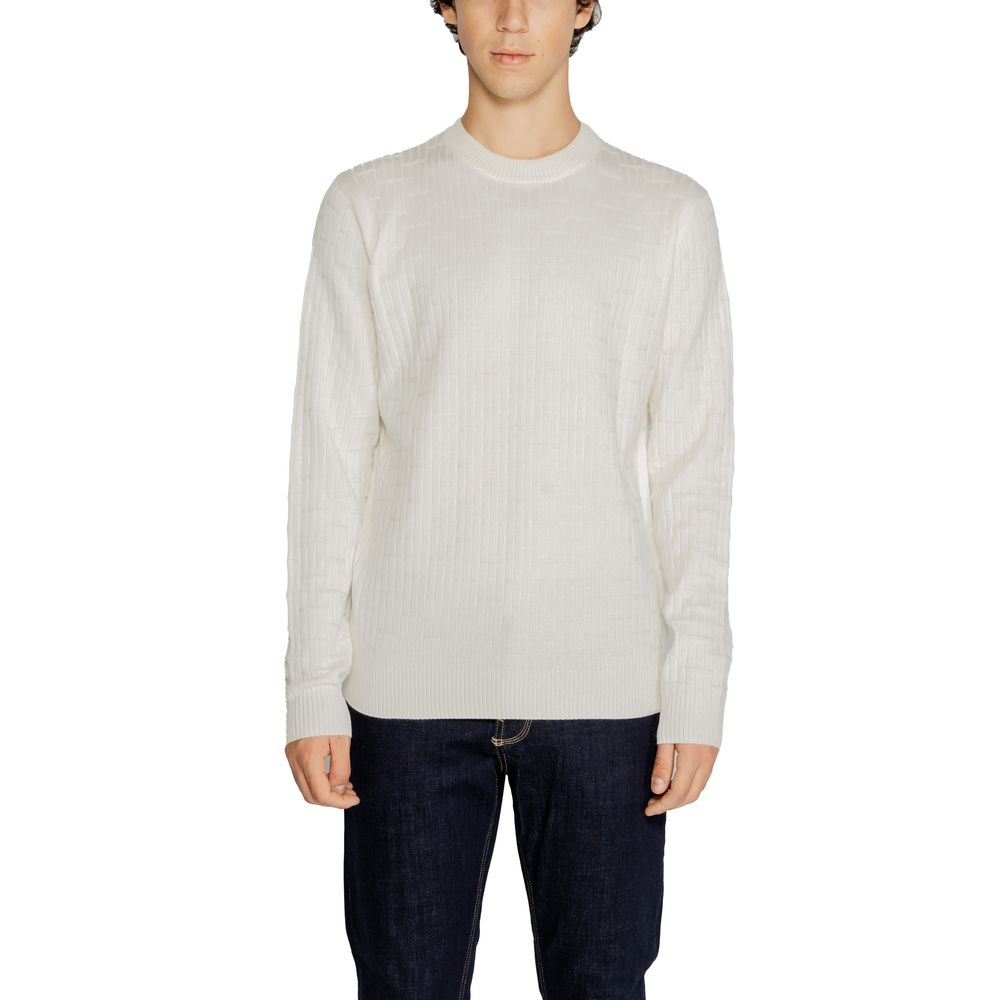 Hamaki-Ho Cream Viscose T-Shirt for Elevated Style