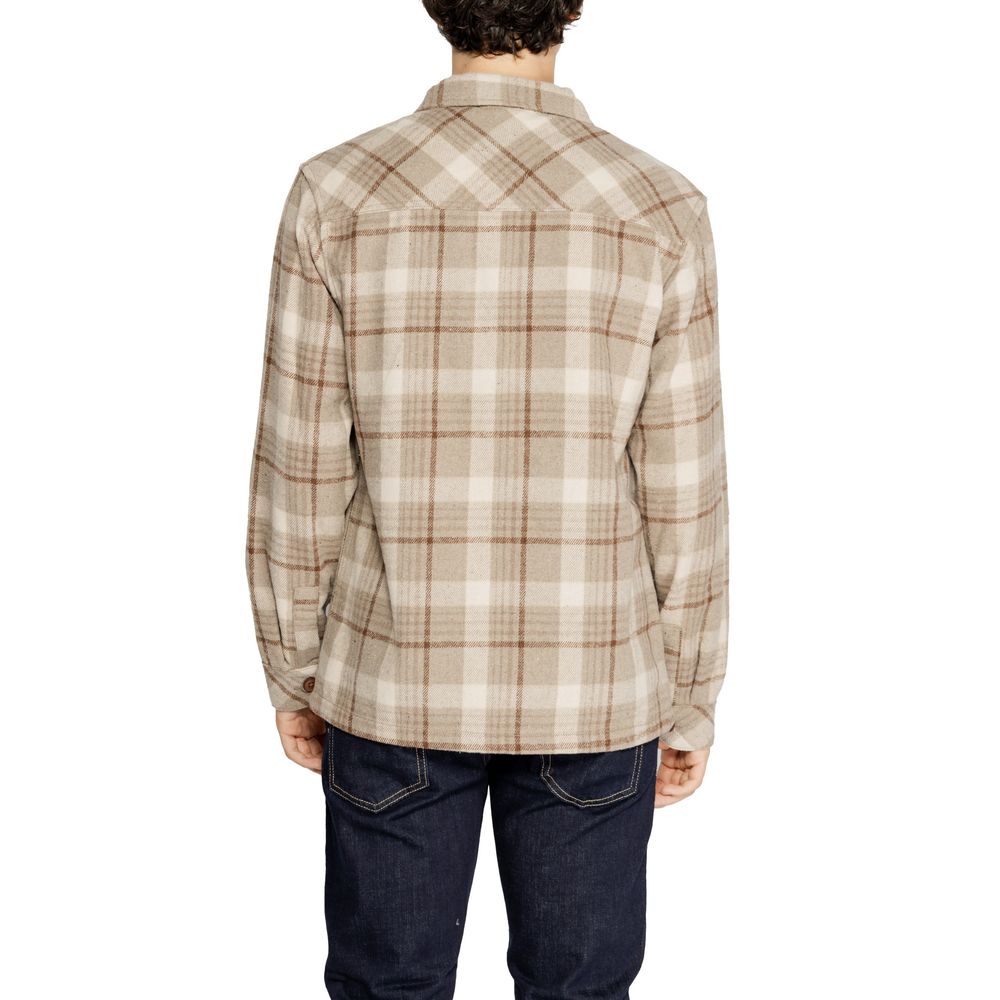 Hamaki-Ho Beige Cotton Shirt - Timeless Elegance Redefined