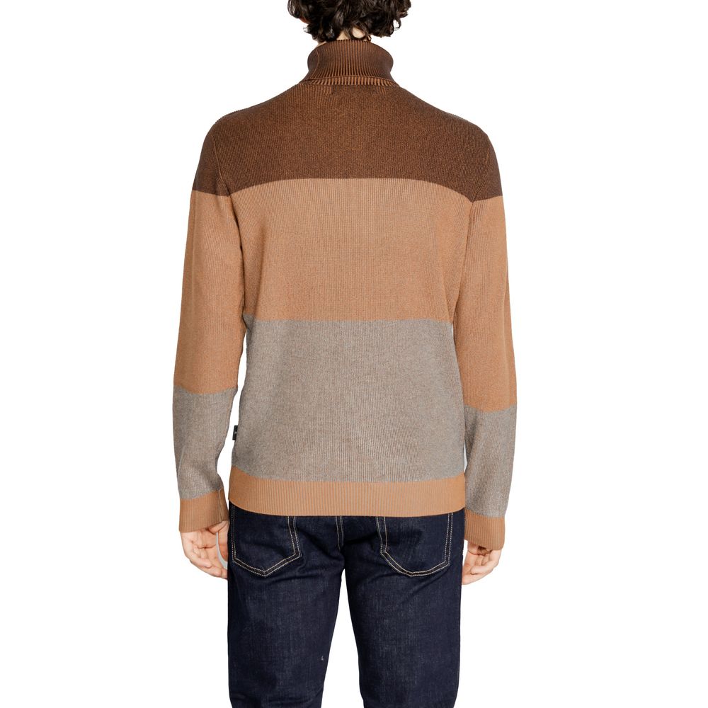 Hamaki-Ho Brown Viscose Sweater for Elevated Elegance