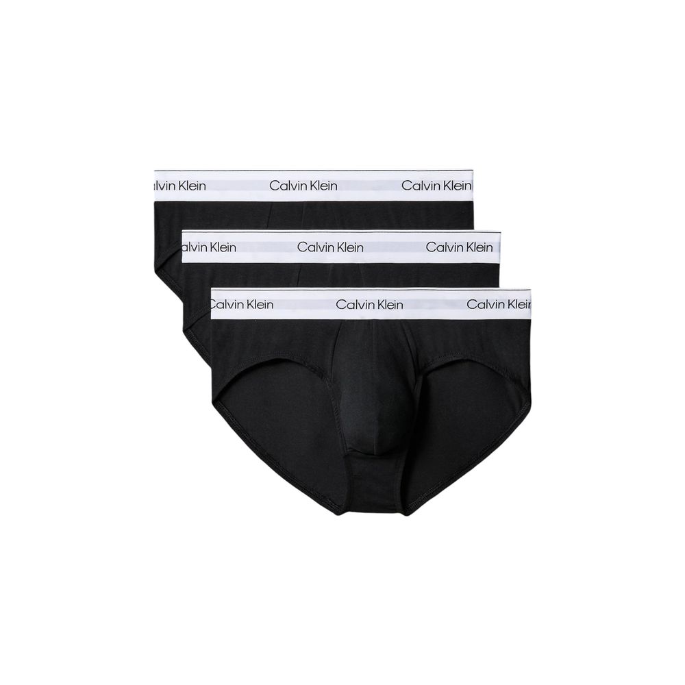 Calvin Klein Underwear Black Cotton Luxury Briefs