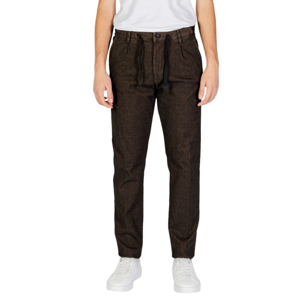 Hamaki-Ho Gray Cotton Jeans for Elevated Style