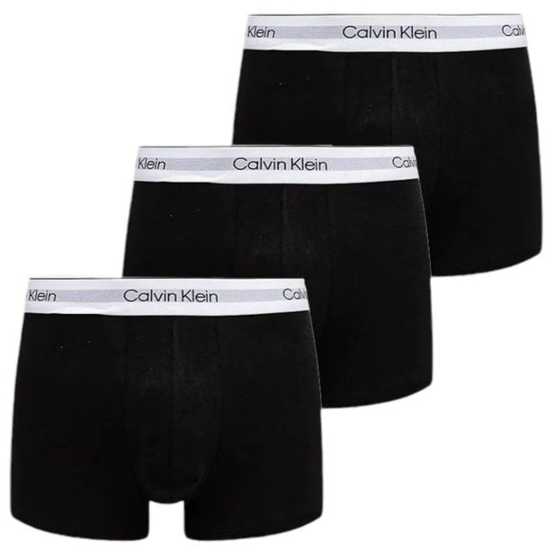 Calvin Klein Black Cotton Underwear Set of Three