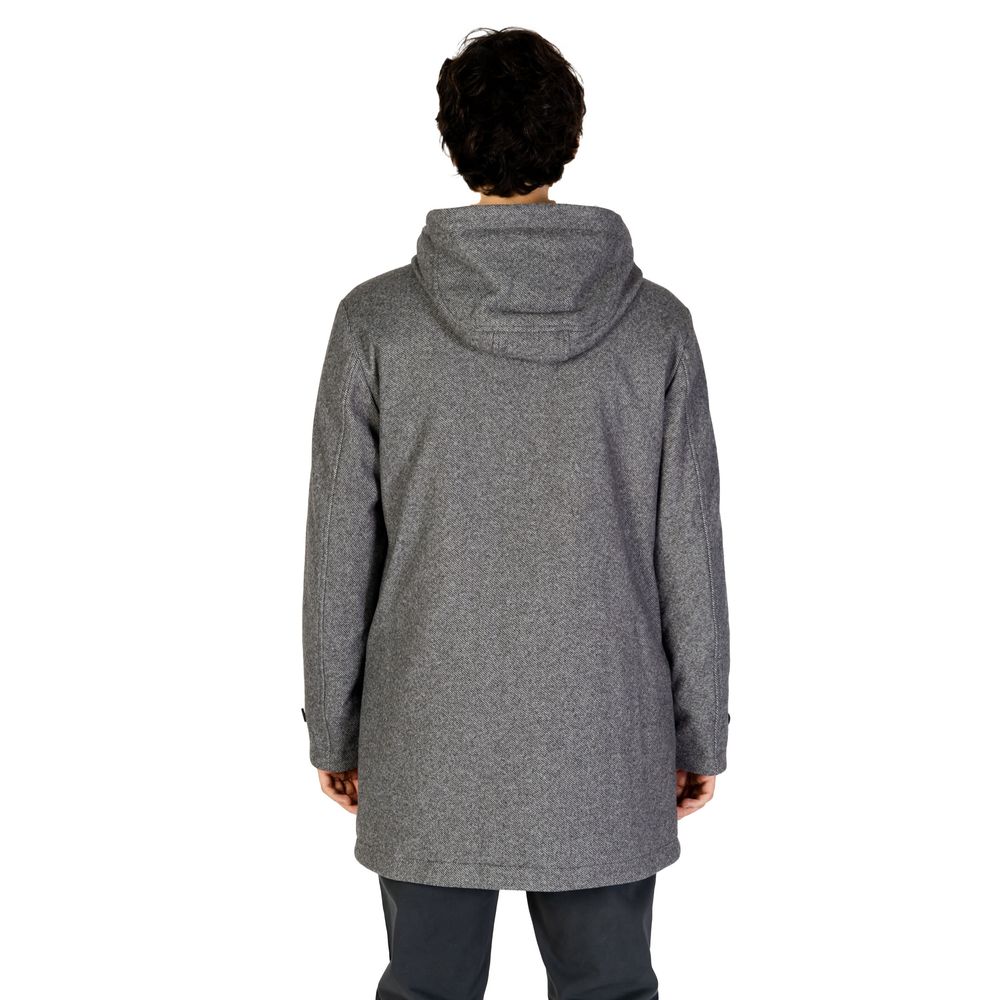 Hamaki-Ho Gray Wool Jacket for Effortless Elegance and Style