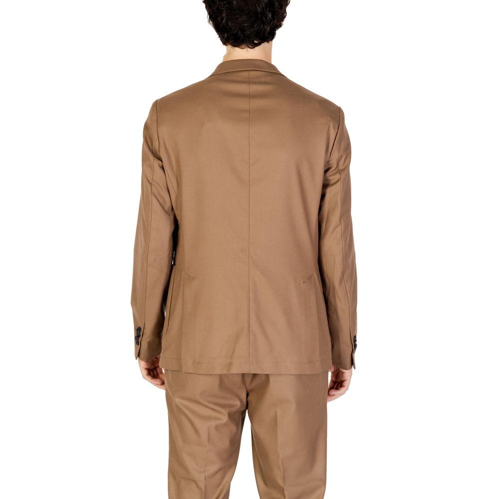 Hamaki-Ho Beige Wool Blazer - Timeless Elegance Redefined