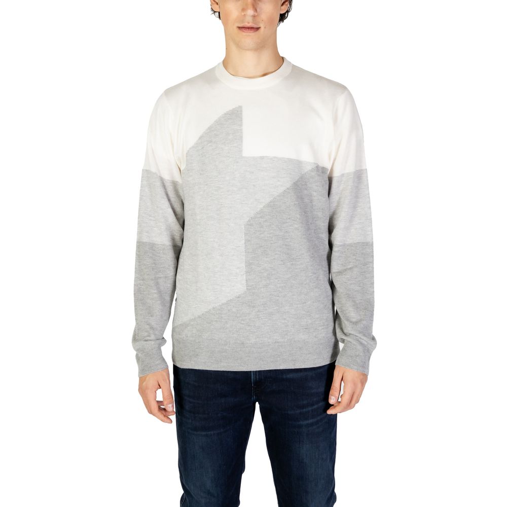 Antony Morato Cream Acrylic Sweater for Effortless Elegance