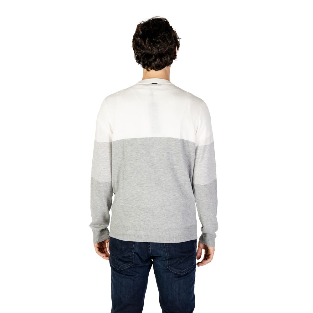 Antony Morato Cream Acrylic Sweater for Effortless Elegance