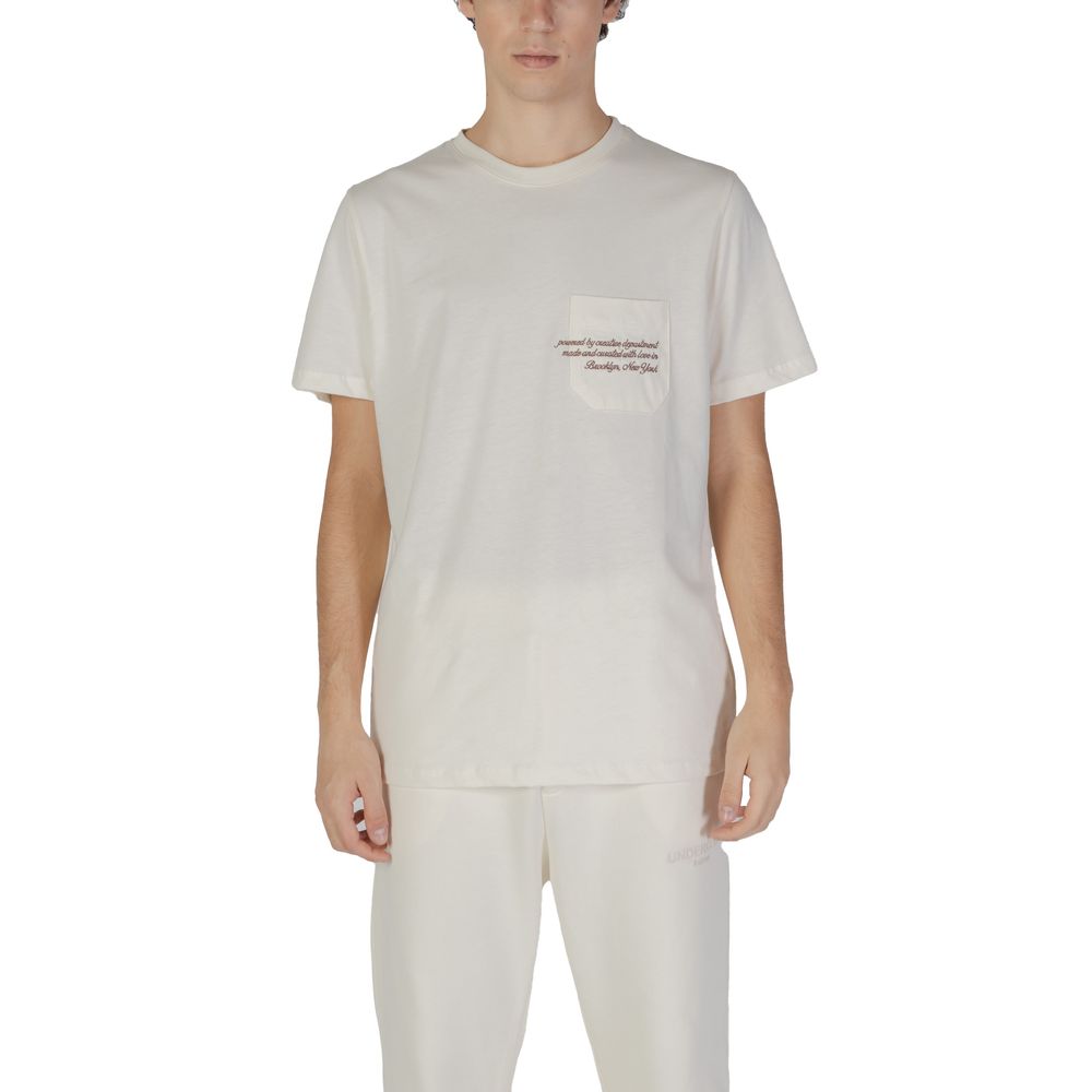 Underclub Cream Cotton T-Shirt for Effortless Elegance