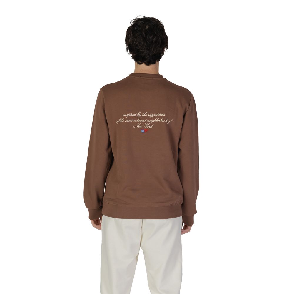 Underclub Brown Cotton Sweater for Elevated Everyday Style
