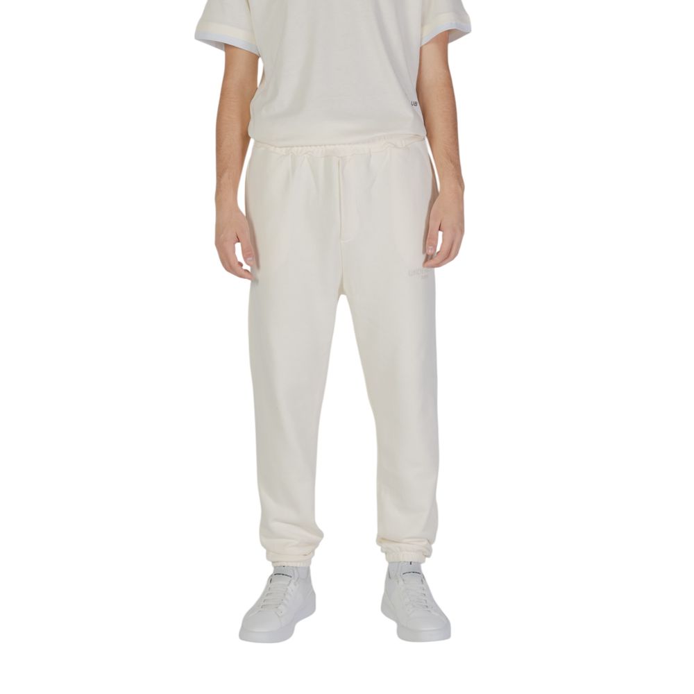 Underclub Cream Cotton Jeans for Effortless Elegance