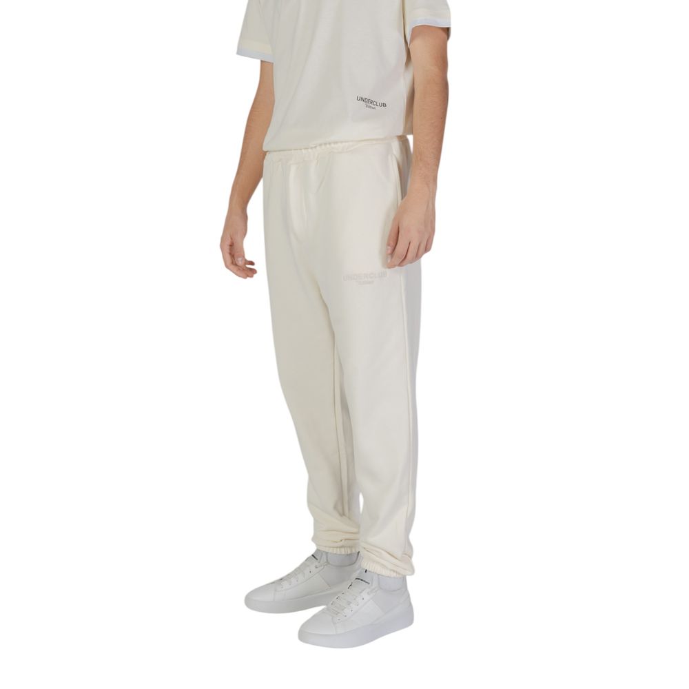 Underclub Cream Cotton Jeans for Effortless Elegance