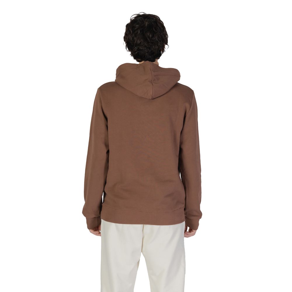 Underclub Brown Cotton Sweater - Timeless Elegance Redefined