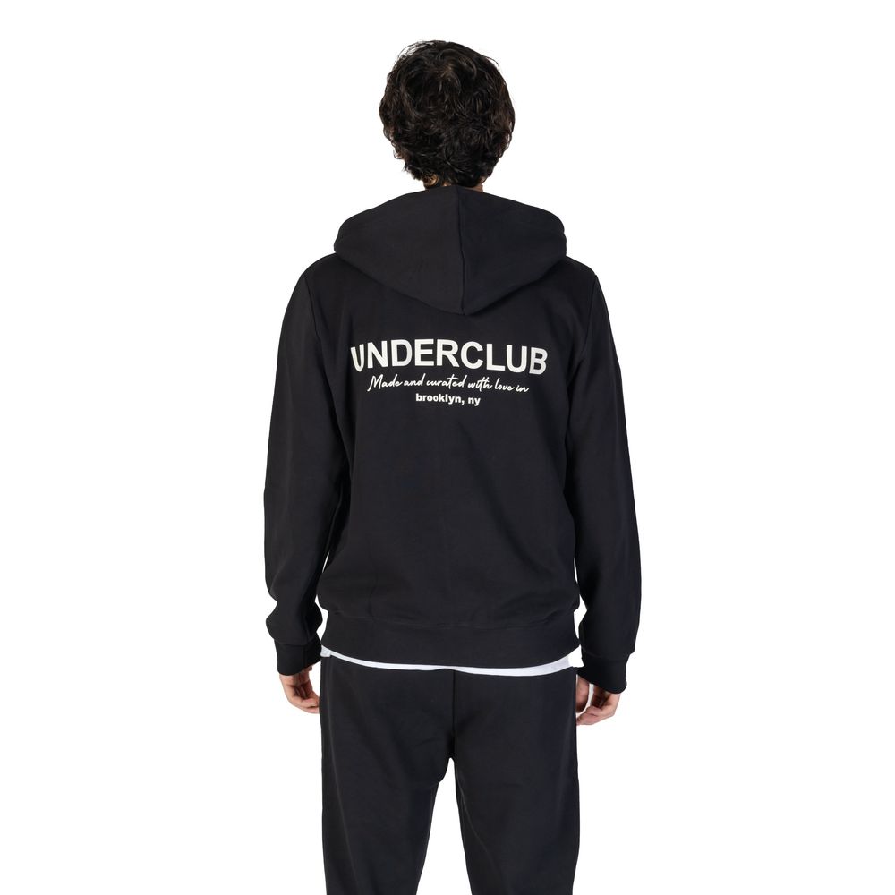 Underclub Black Cotton Sweater for Effortless Elegance