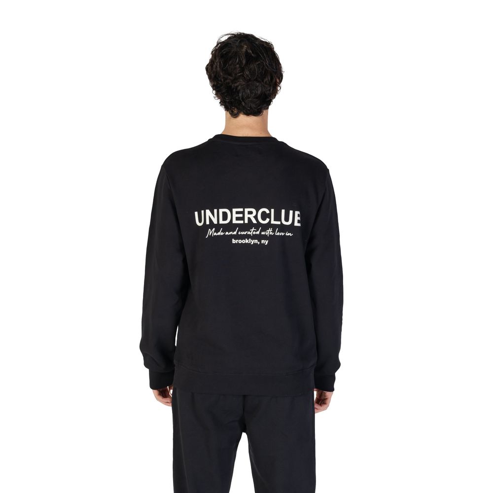 Underclub Black Cotton Sweater for Effortless Elegance
