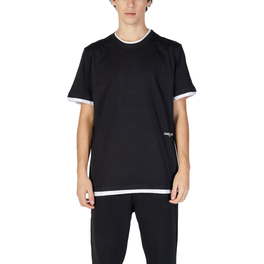 Underclub Black Cotton T-Shirt for Effortless Elegance