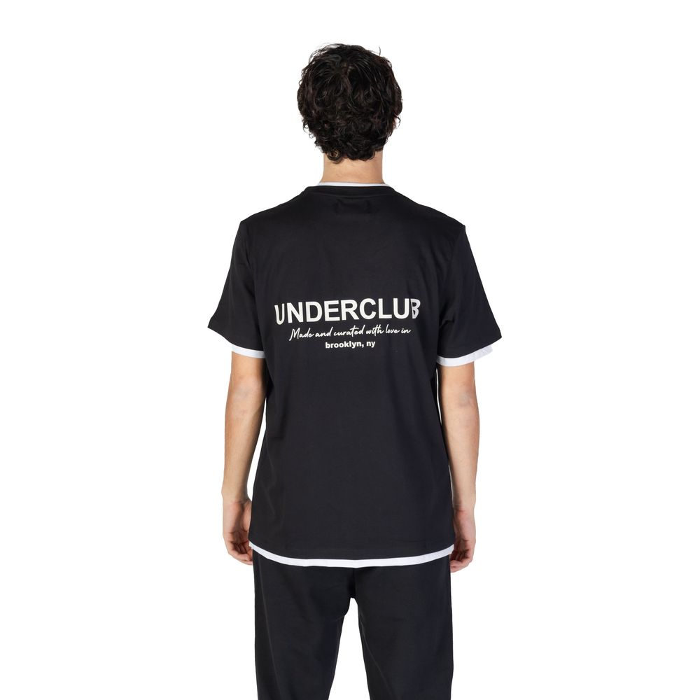 Underclub Black Cotton T-Shirt for Effortless Elegance