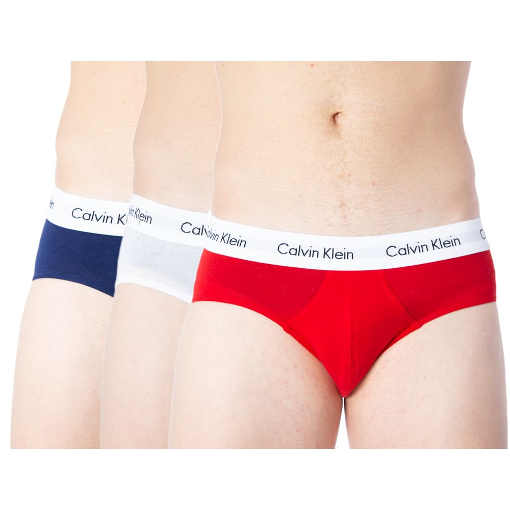 Calvin Klein Underwear Red Cotton Underwear Essentials