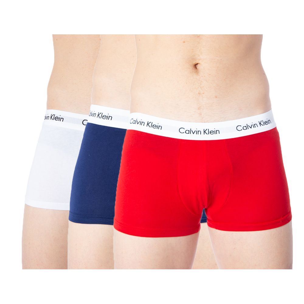 Calvin Klein Red Cotton Underwear for Timeless Elegance