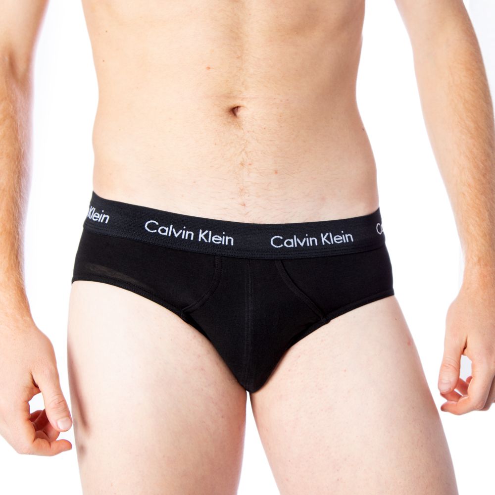 Calvin Klein Blue Cotton Underwear Essentials Briefs
