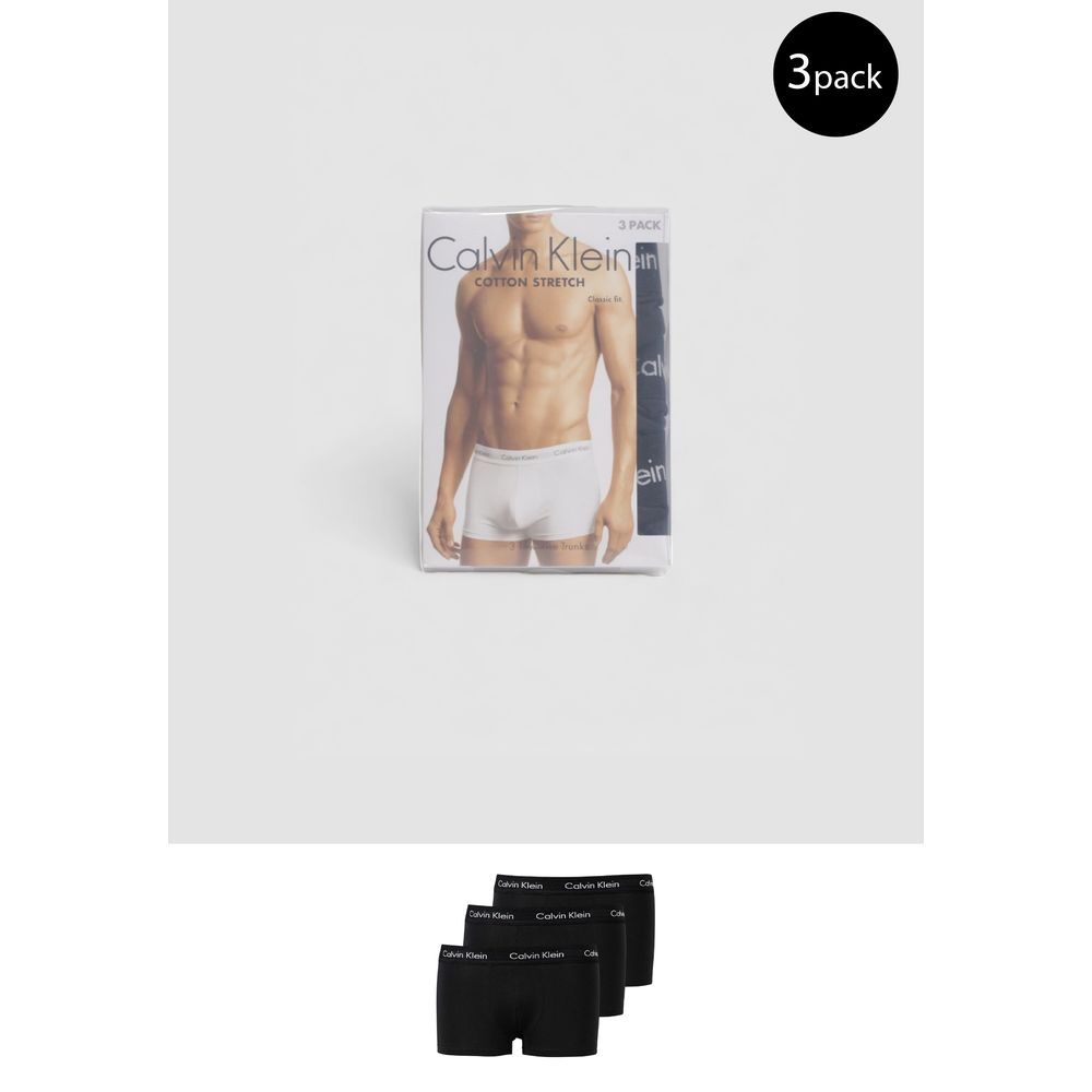 Calvin Klein Underwear Black Cotton Underwear Trunks