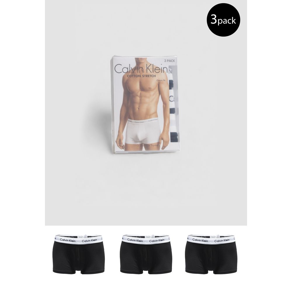 Calvin Klein Black Cotton Underwear for Luxury Comfort