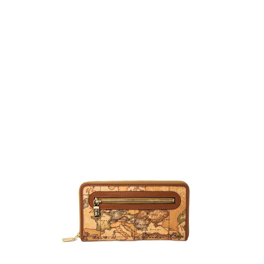 Alviero Martini Prima Classe Beige Leather Wallet Excellence