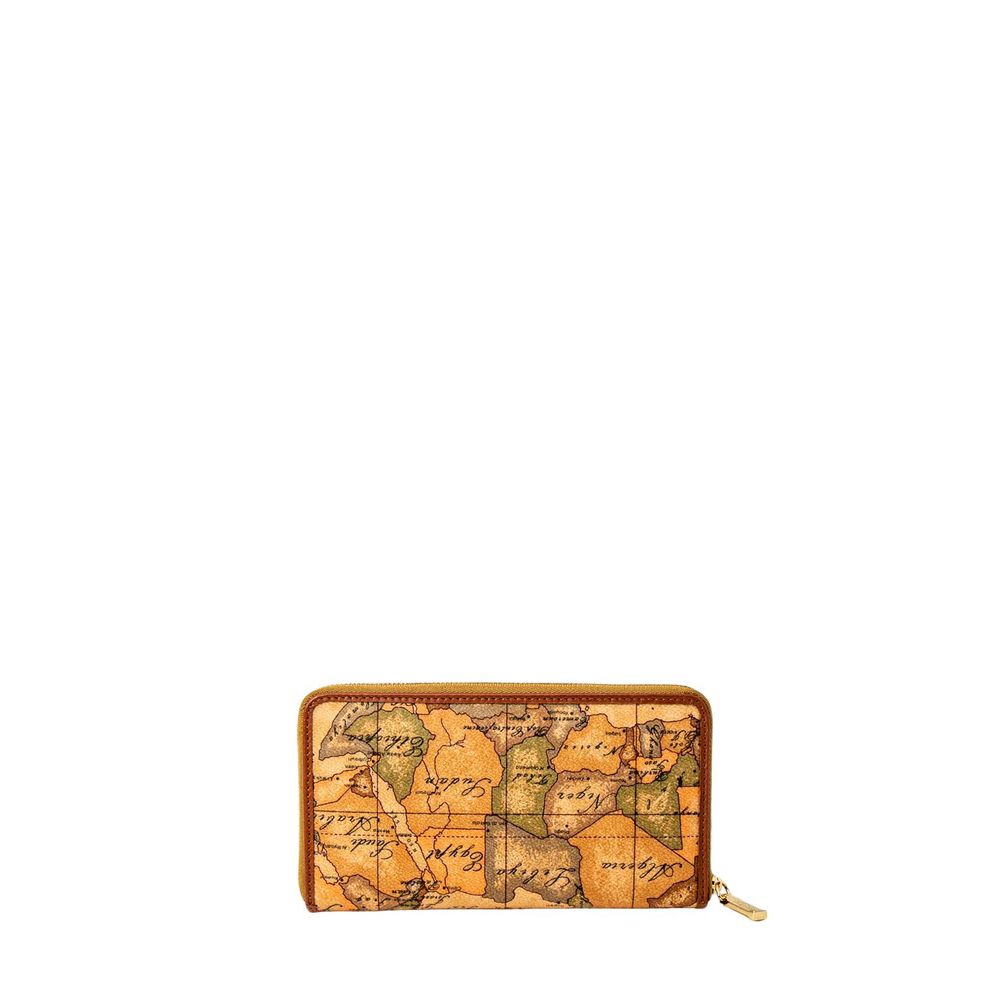 Alviero Martini Prima Classe Beige Leather Wallet Excellence