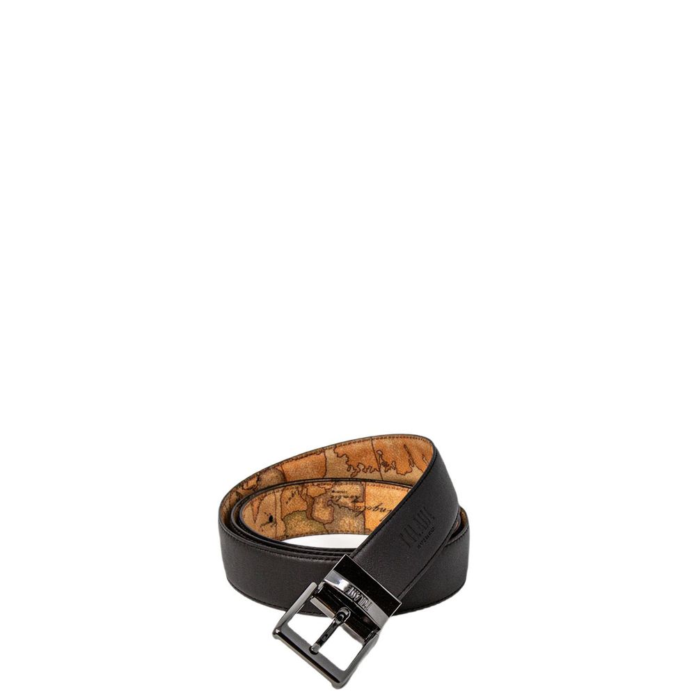 Alviero Martini Prima Classe Brown Leather Belt for Elegance