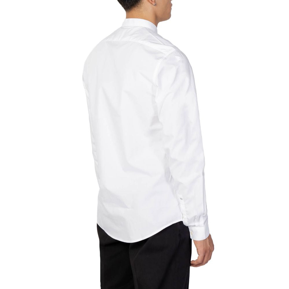 Antony Morato White Cotton Shirt for Elevated Elegance