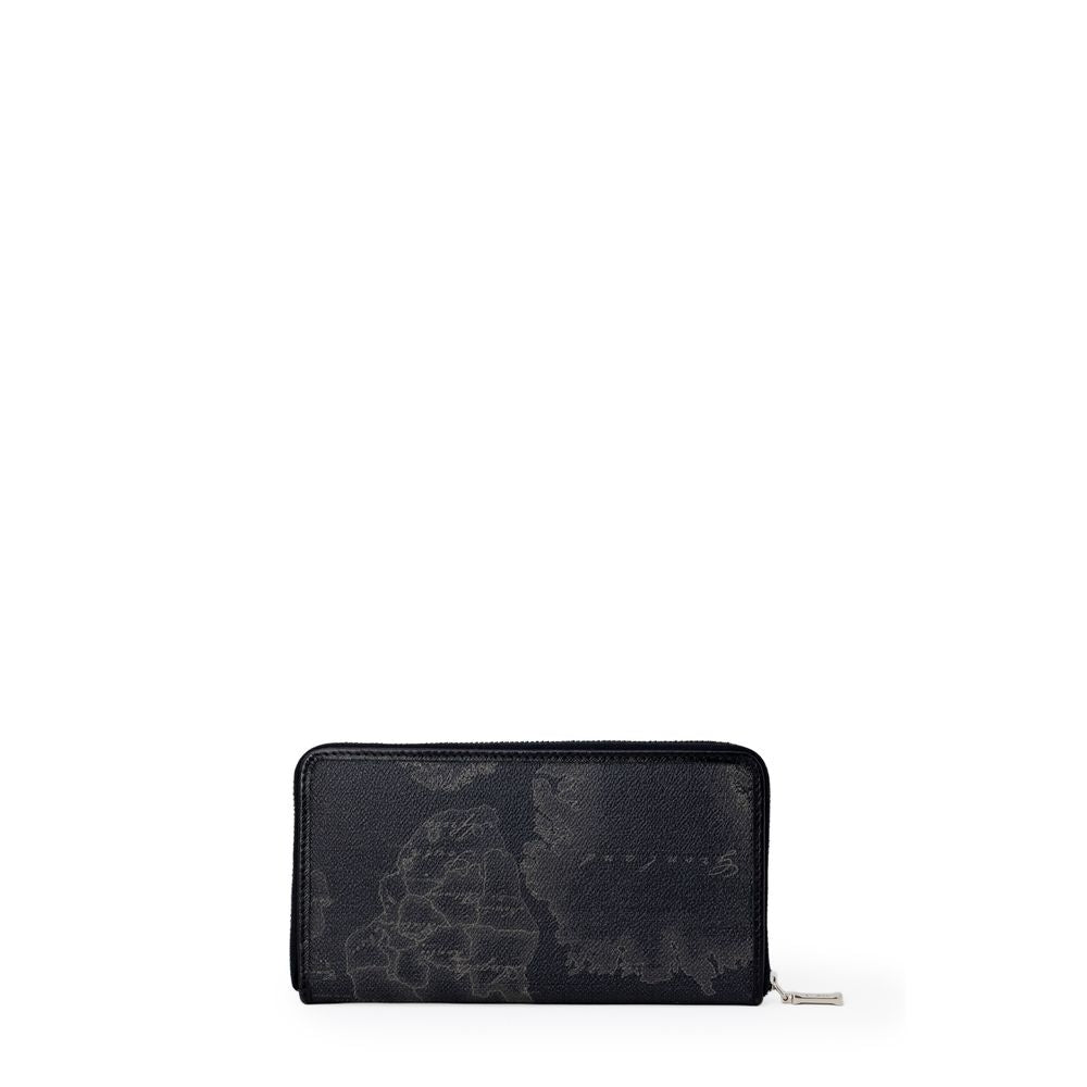Alviero Martini Prima Classe Black Leather Wallet Elegance