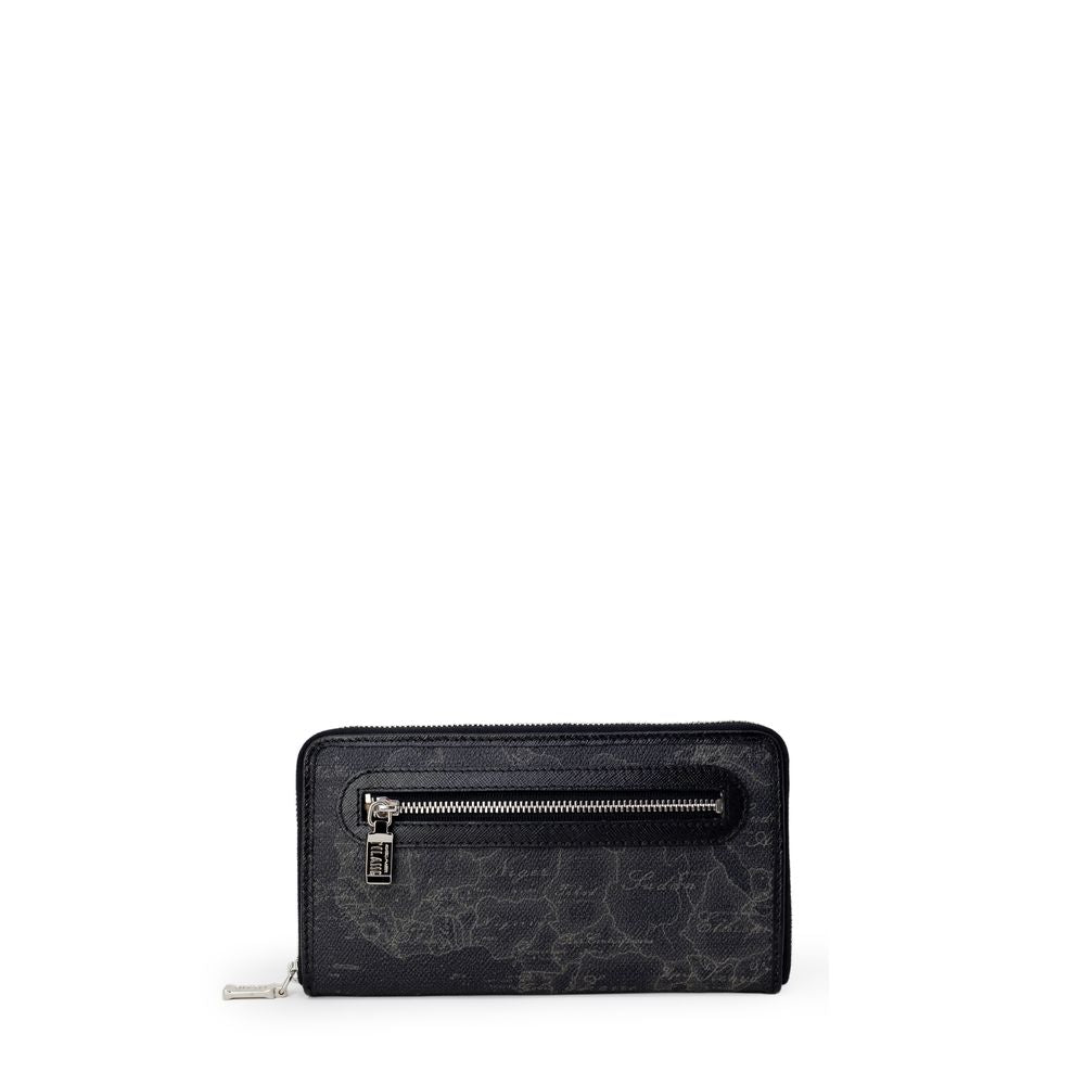 Alviero Martini Prima Classe Black Leather Wallet Elegance