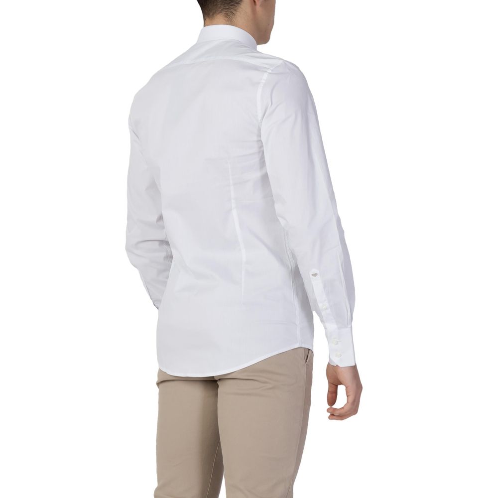 Antony Morato White Cotton Shirt For Timeless Elegance