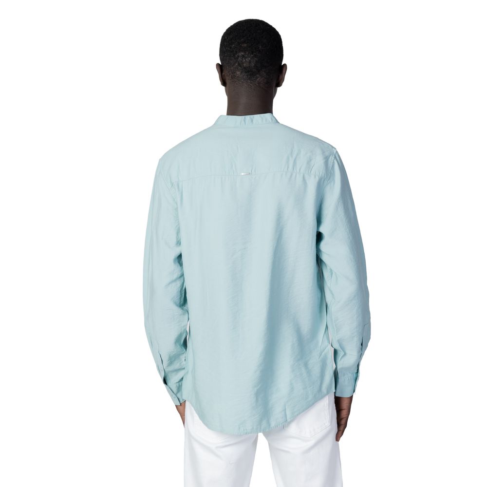 Antony Morato Green Viscose Shirt for Elevated Style
