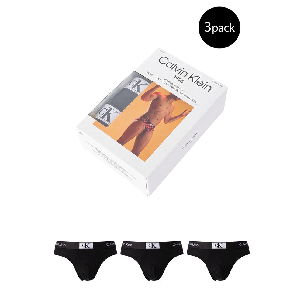 Calvin Klein Black Cotton Underwear Essentials