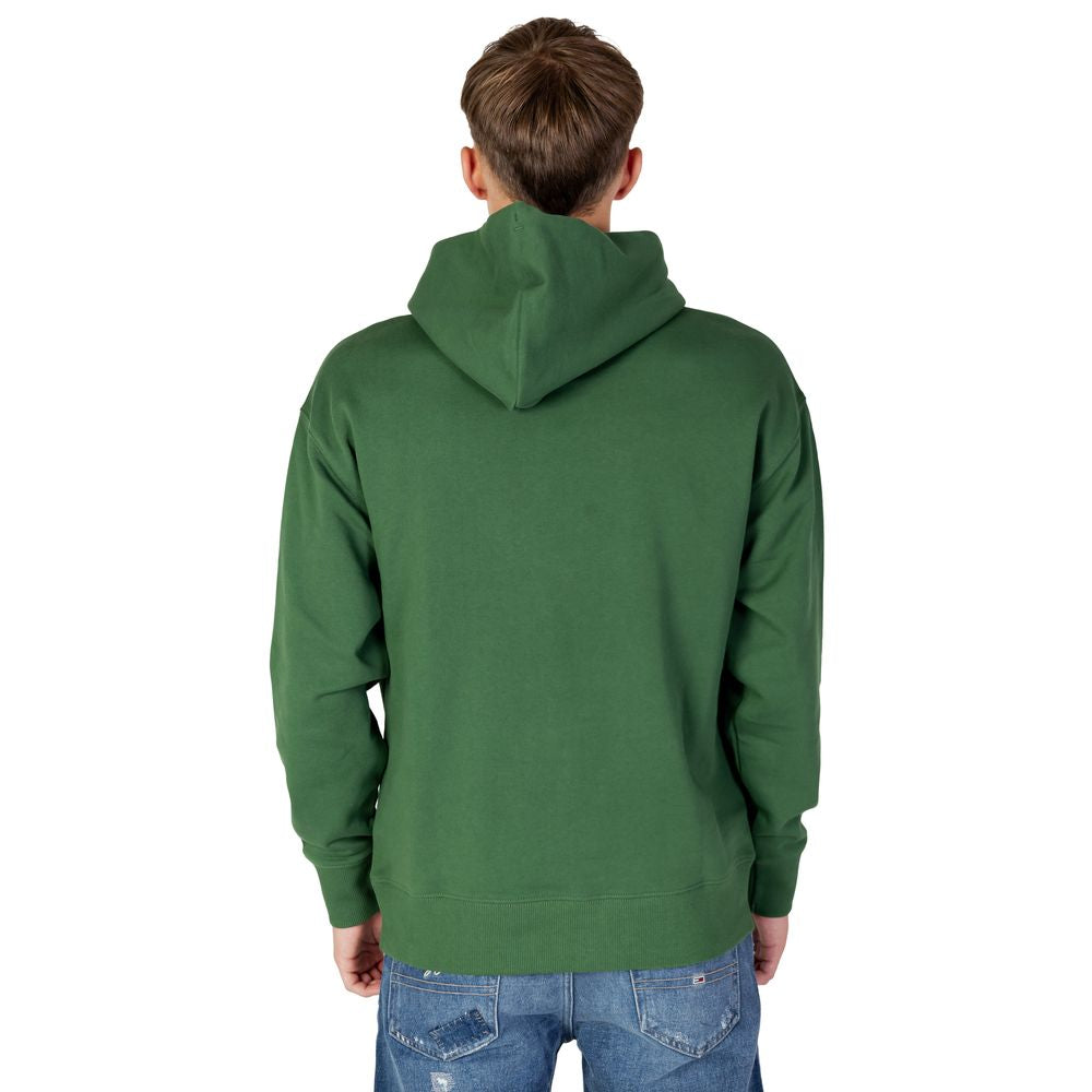 Tommy Hilfiger Green Cotton Sweater for Refined Style