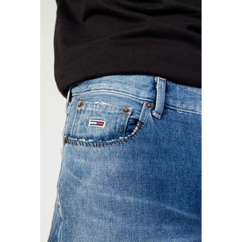 Tommy Hilfiger Blue Cotton Jeans for Refined Style