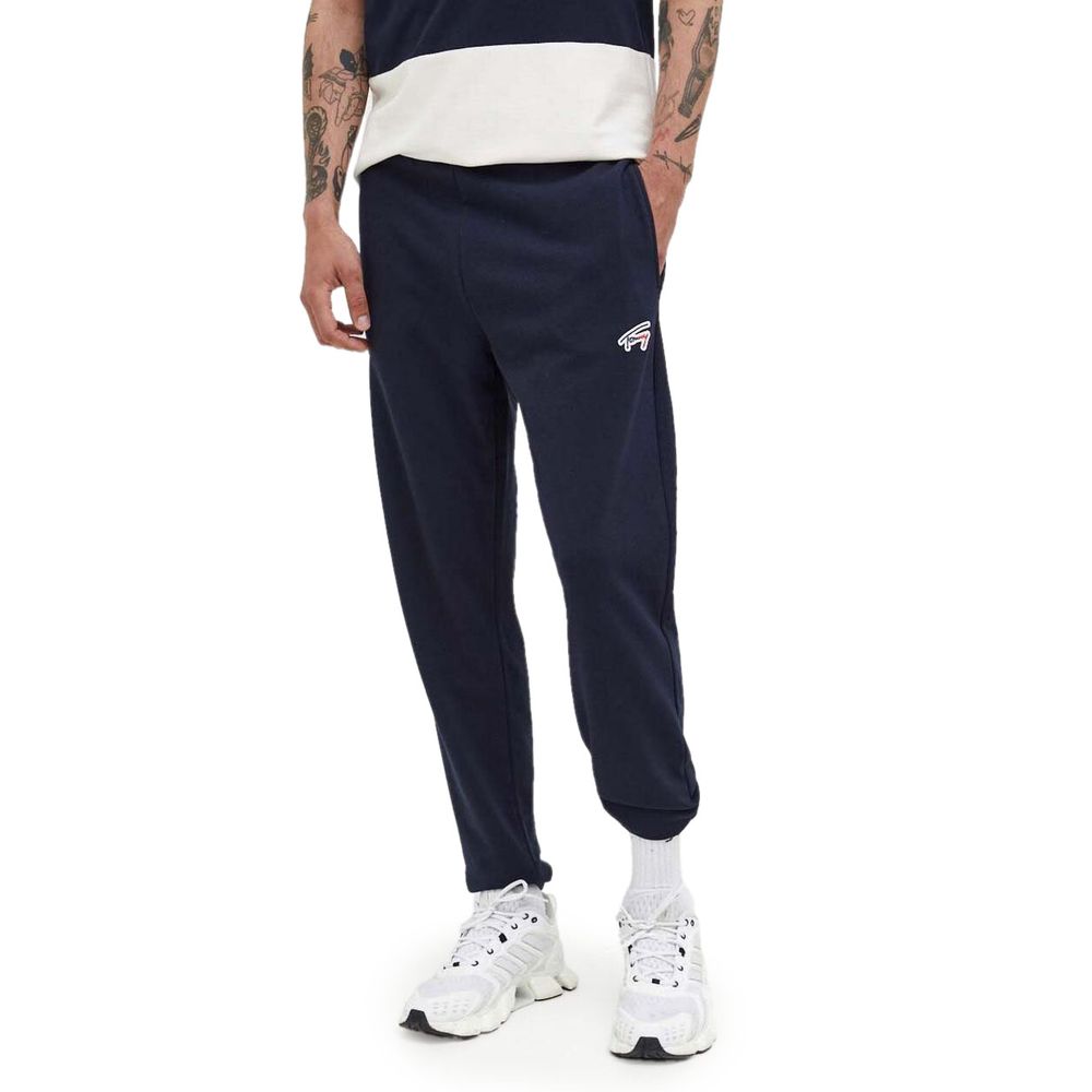 Tommy Hilfiger Blue Cotton Jeans for Refined Style