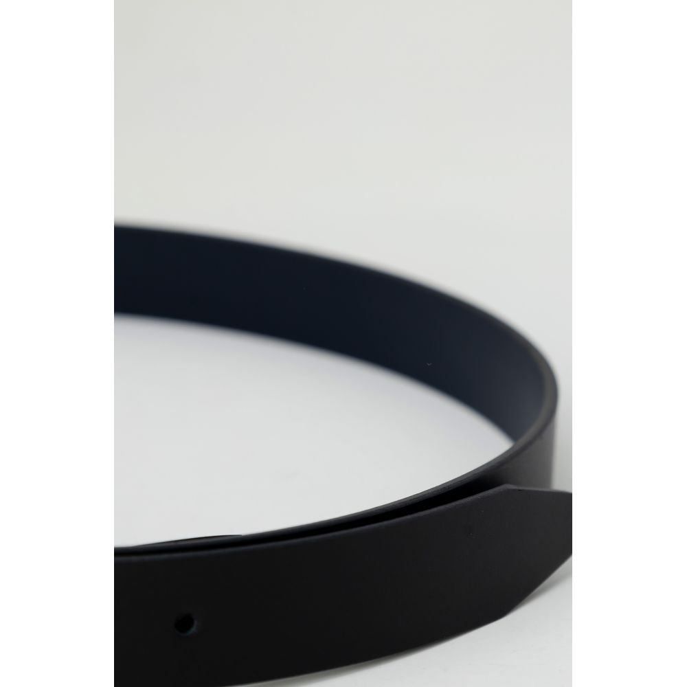 Antony Morato Black Leather Belt for Timeless Elegance