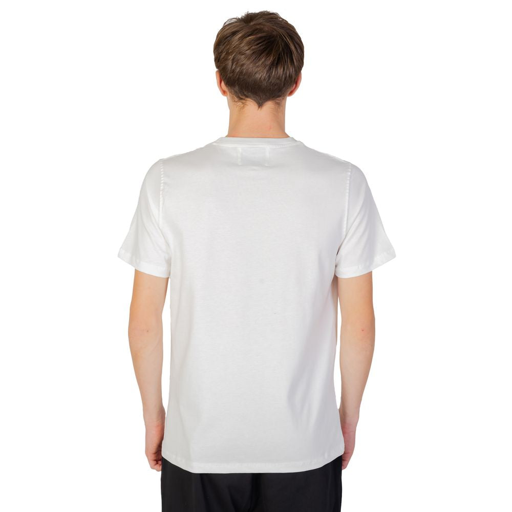 Underclub White Cotton T-Shirt for Elevated Everyday Style