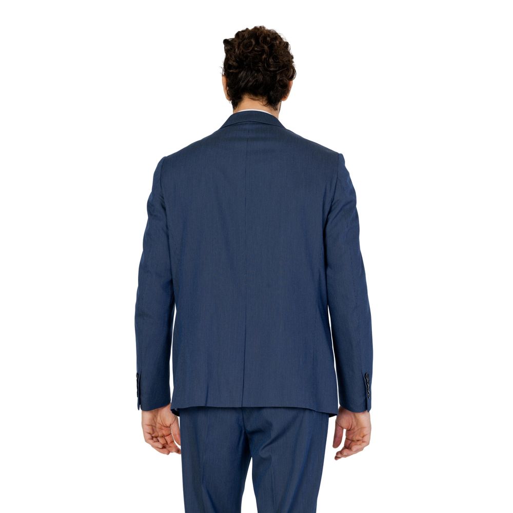 Antony Morato Blue Wool Suit of Distinctive Modern Elegance