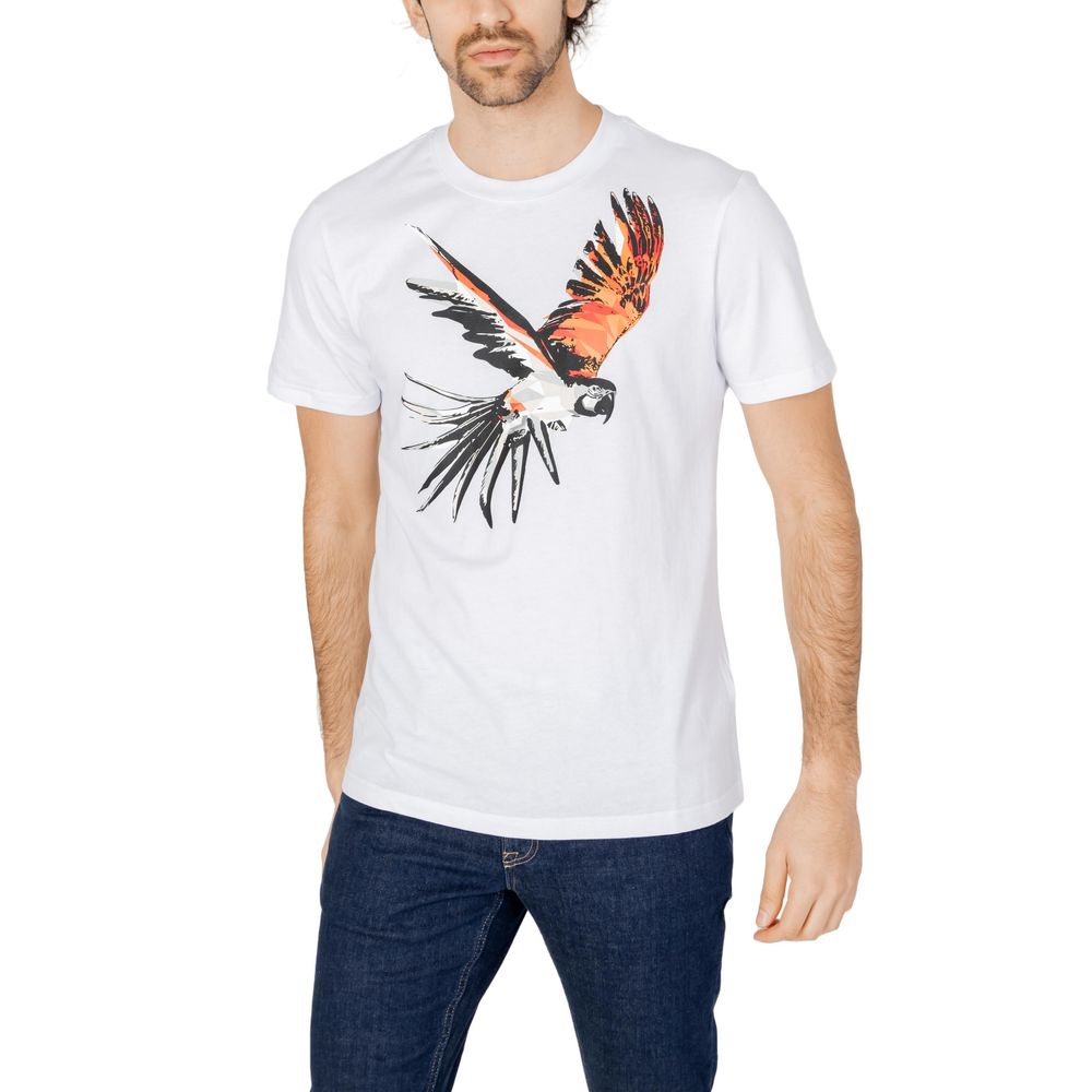 Antony Morato White Cotton T-Shirt for Effortless Elegance