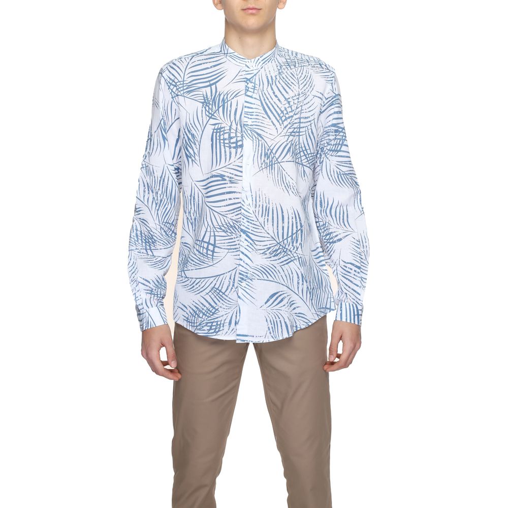Antony Morato Blue Cotton Shirt for Elevated Style