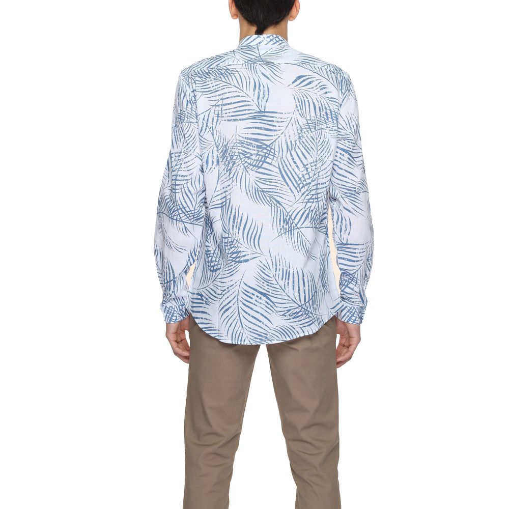 Antony Morato Blue Cotton Shirt for Elevated Style