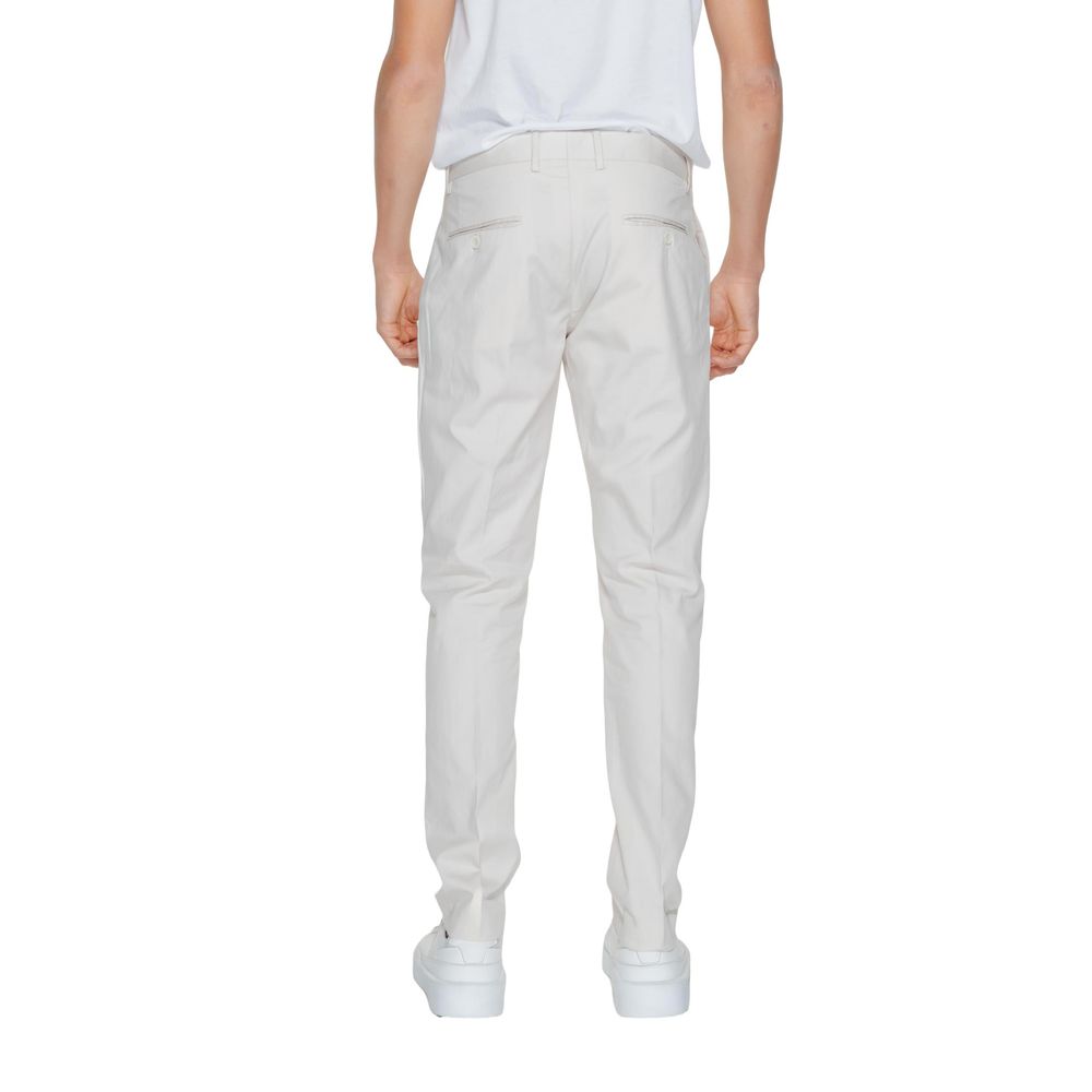 Antony Morato Beige Cotton Jeans for Effortless Elegance